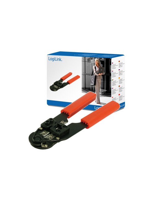 Logilink | Crimping tool for RJ45 with cutter metal