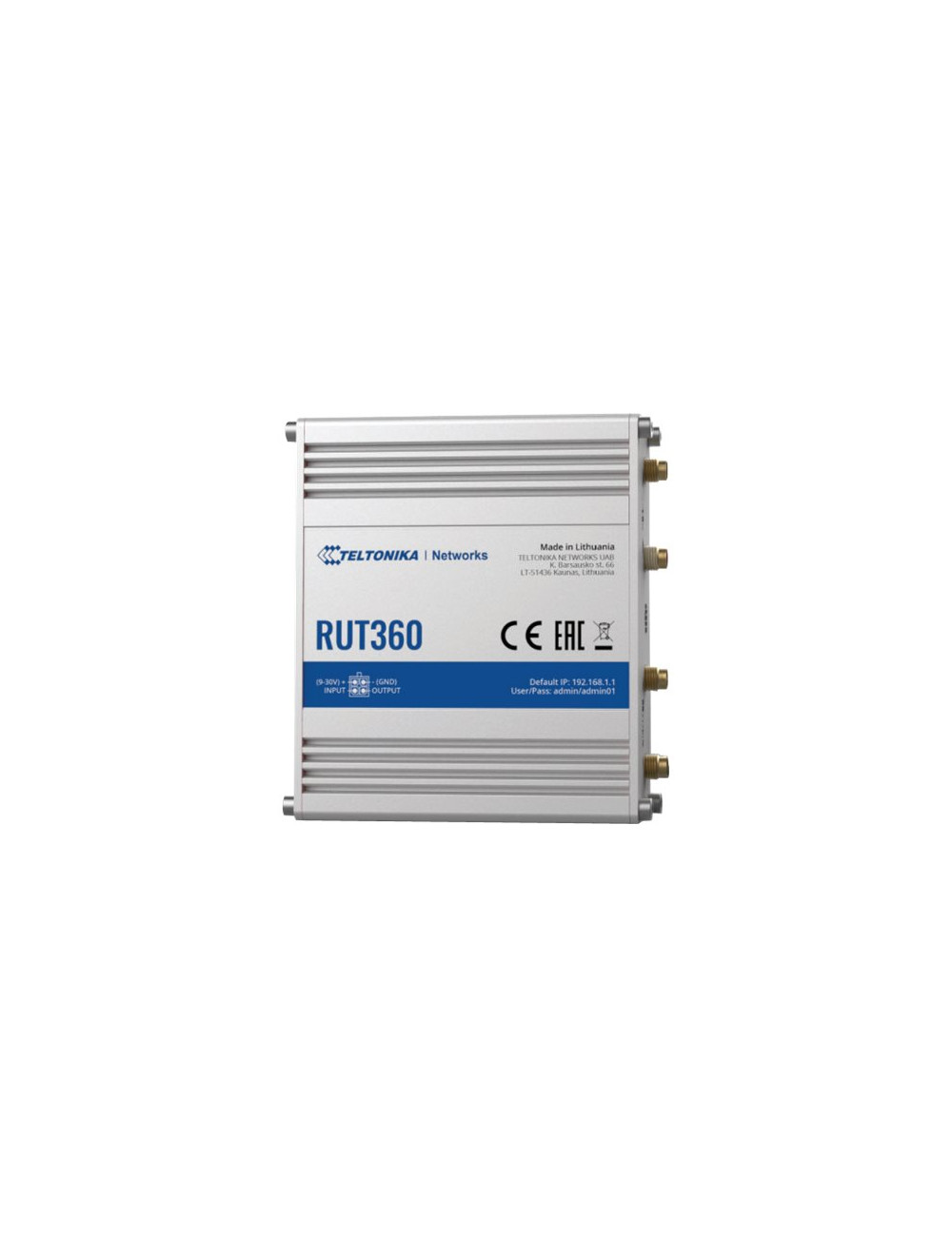 Teltonika Industrial Cellular Router RUT360 LTE CAT6 1 x LAN ports, 10/100 Mbps, compliance with IEEE 802.3, IEEE 802.3u standar