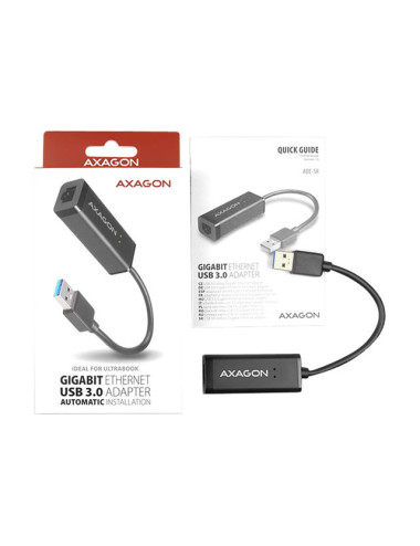 AXAGON | ADE-SR USB 3.0 Gigabit Ethernet