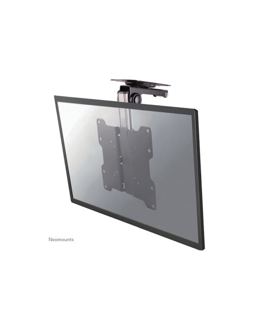 Neomounts FPMA-C020BLACK Monitor/TV mount ceiling 1 screen - 10-40" - max 20 kg - VESA 75x75-200x200 - h 26,5-40 cm - black