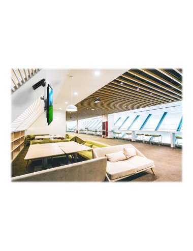 Neomounts FPMA-C020BLACK Monitor/TV mount ceiling 1 screen - 10-40" - max 20 kg - VESA 75x75-200x200 - h 26,5-40 cm - black