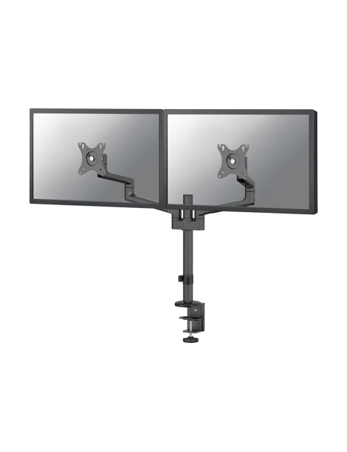 Neomounts NEXT Lite DS60-425BL2 Dual monitor arm - 17-27" - 0-8 kg/screen - space saving T-Rex model - 100% plastic-free packagi