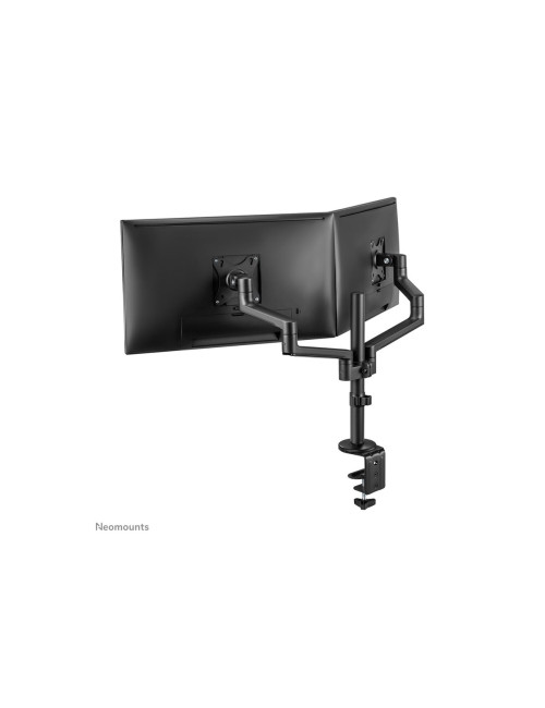 Neomounts NEXT Lite DS60-425BL2 Dual monitor arm - 17-27" - 0-8 kg/screen - space saving T-Rex model - 100% plastic-free packagi