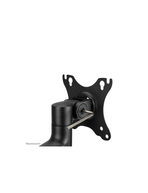 Neomounts NEXT Lite DS60-425BL2 Dual monitor arm - 17-27" - 0-8 kg/screen - space saving T-Rex model - 100% plastic-free packagi