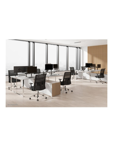 Neomounts NEXT Lite DS60-425BL2 Dual monitor arm - 17-27" - 0-8 kg/screen - space saving T-Rex model - 100% plastic-free packagi