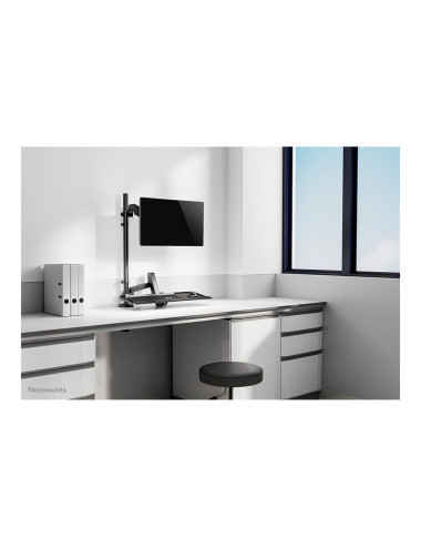 Neomounts DS90-325BL1 Sit-stand workstation desk 1 screen - 17-32" - 1-9 kg (curved 6 kg) - gas spring - black