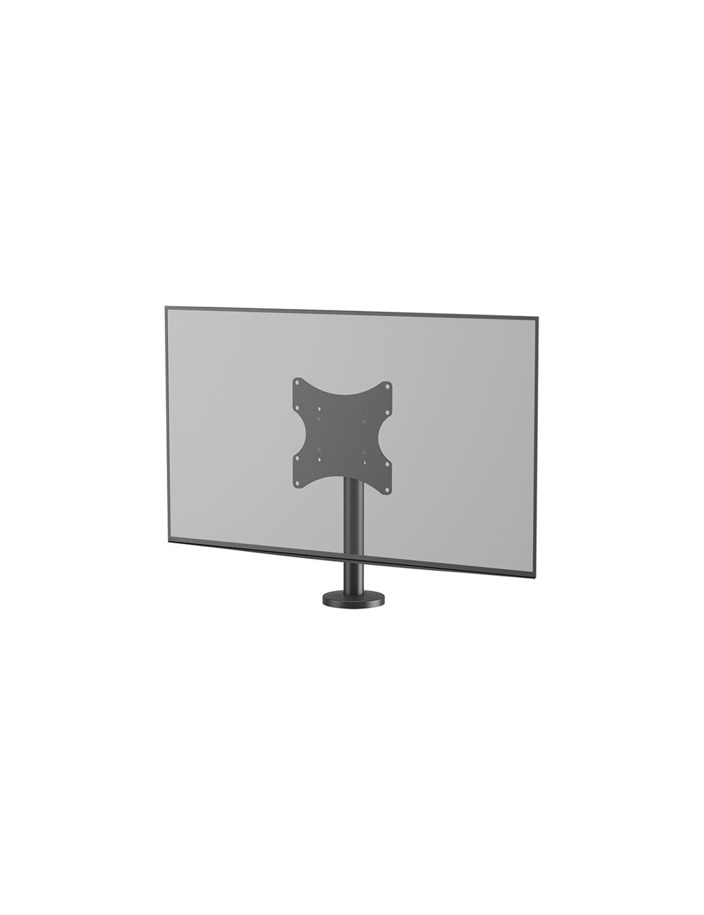 Neomounts DS42-430BL12 TV stand 1 screen - 23-43" - 0-50 kg - VESA 100x100-200x200 - bolt-down - 60 swivel - black | Neomounts