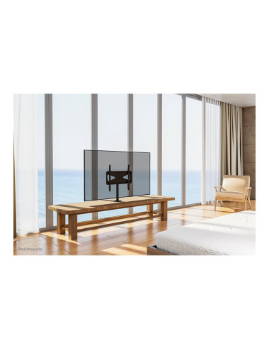 Neomounts DS42-430BL14 TV stand 1 screen - 32-55" - 0-50 kg - VESA 100x100-400x400 - bolt-down - 60 swivel - black | Neomounts