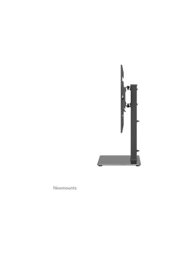 Neomounts DS45-430BL14 TV stand 1 screen - 32-55" - 0-40 kg - VESA 100x100-400x400 - height adjustment 11,6 cm - 70 swivel - bla