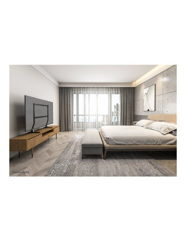 Neomounts DS45-430BL18 TV stand 1 screen - 45-90" - 0-60 kg - VESA 200x200-800x400 - height adjustment 10 cm - black | Neomounts