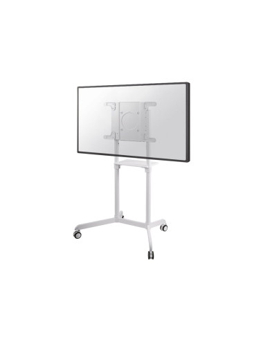 Neomounts NS-M1250WHITE TV trolley - 37-70" - max 70 kg - VESA 200x200-600x400 - 90 rotatable - incl. hardware shelf - white