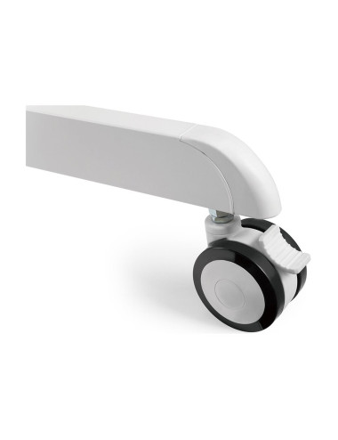 Neomounts NS-M1250WHITE TV trolley - 37-70" - max 70 kg - VESA 200x200-600x400 - 90 rotatable - incl. hardware shelf - white