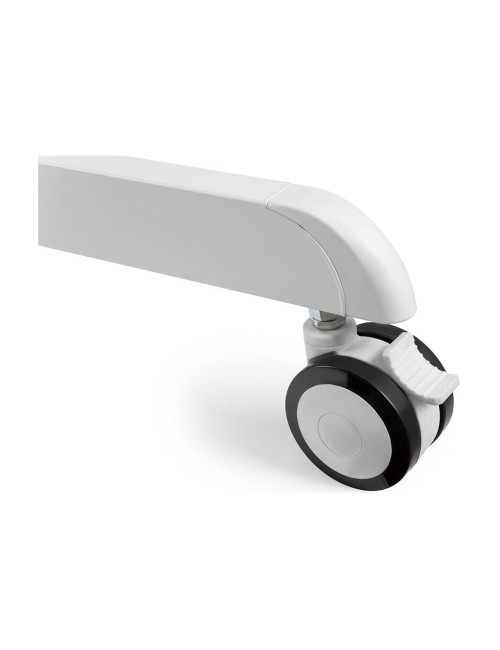 Neomounts NS-M1250WHITE TV trolley - 37-70" - max 70 kg - VESA 200x200-600x400 - 90 rotatable - incl. hardware shelf - white