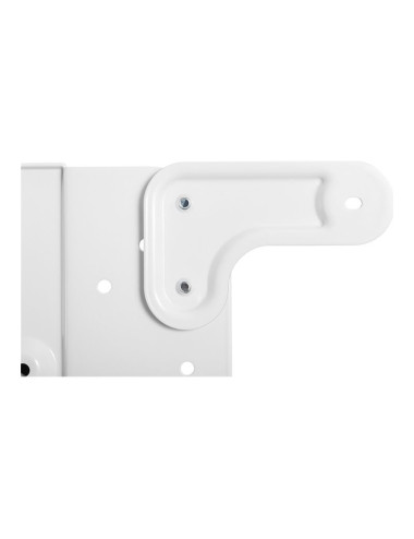 Neomounts NS-M1250WHITE TV trolley - 37-70" - max 70 kg - VESA 200x200-600x400 - 90 rotatable - incl. hardware shelf - white