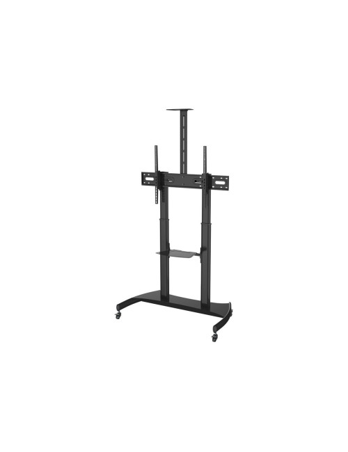 Neomounts PLASMA-M1950E TV trolley - 60-100" - max 100 kg - manual h 134-166 cm - VESA 200x200-1000x600 - incl. cam/hardware she