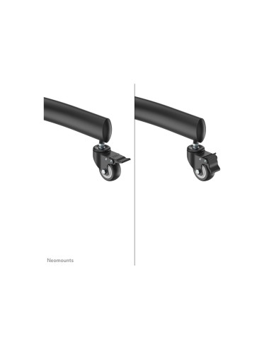 Neomounts PLASMA-M1950E TV trolley - 60-100" - max 100 kg - manual h 134-166 cm - VESA 200x200-1000x600 - incl. cam/hardware she