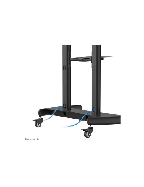 Neomounts PLASMA-M1950E TV trolley - 60-100" - max 100 kg - manual h 134-166 cm - VESA 200x200-1000x600 - incl. cam/hardware she