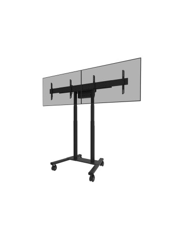 Neomounts MOVE ADM-875BL2 Screen adapter from 1 to 2 screens - 42-65" - max 40 kg/screen - VESA 100x100-800x400 - lockable (excl