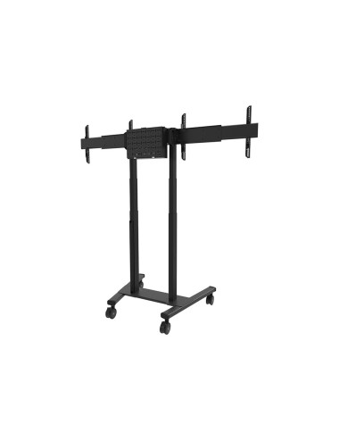 Neomounts MOVE ADM-875BL2 Screen adapter from 1 to 2 screens - 42-65" - max 40 kg/screen - VESA 100x100-800x400 - lockable (excl