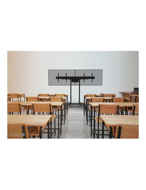 Neomounts MOVE ADM-875BL2 Screen adapter from 1 to 2 screens - 42-65" - max 40 kg/screen - VESA 100x100-800x400 - lockable (excl