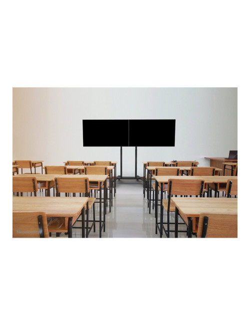 Neomounts MOVE ADM-875BL2 Screen adapter from 1 to 2 screens - 42-65" - max 40 kg/screen - VESA 100x100-800x400 - lockable (excl