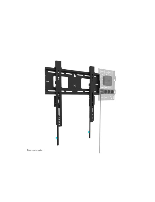 Neomounts LEVEL-750 WL30-750BL14 Fixed heavy duty wall mount - 32-75" screen - max 100 kg - VESA 100x100-400x400 - d 4,2 cm - le