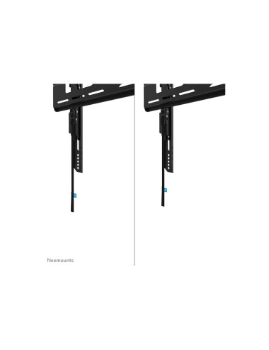 Neomounts LEVEL-750 WL30-750BL14 Fixed heavy duty wall mount - 32-75" screen - max 100 kg - VESA 100x100-400x400 - d 4,2 cm - le