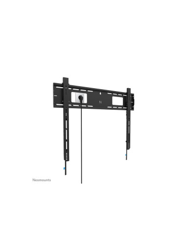 Neomounts LEVEL-750 WL30-750BL18 Fixed heavy duty wall mount - 43-98" screen - max 125 kg - VESA 100x100-800x600 - d 4,2 cm - le