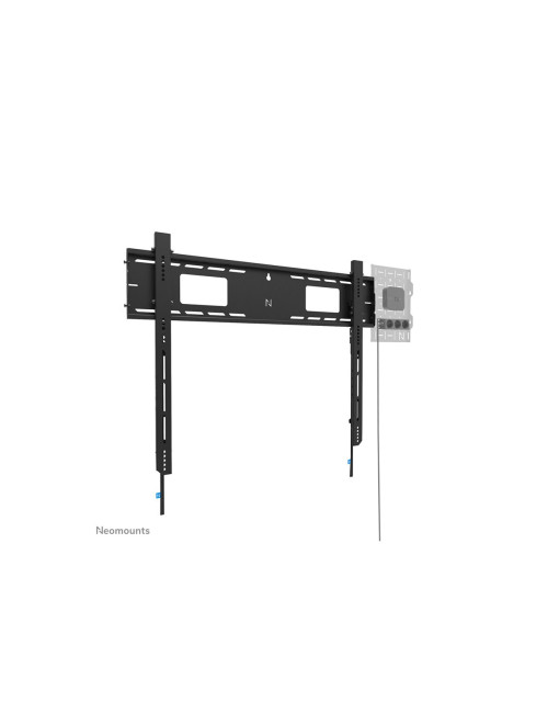 Neomounts LEVEL-750 WL30-750BL18 Fixed heavy duty wall mount - 43-98" screen - max 125 kg - VESA 100x100-800x600 - d 4,2 cm - le