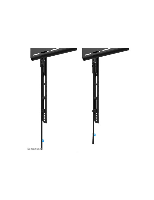 Neomounts LEVEL-750 WL30-750BL18 Fixed heavy duty wall mount - 43-98" screen - max 125 kg - VESA 100x100-800x600 - d 4,2 cm - le