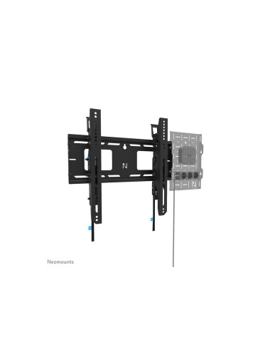 Neomounts LEVEL-750 WL35-750BL14 Tiltable heavy duty wall mount - 32-75" screen - max 100 kg - VESA 100x100-400x400 - d 9,3 cm -