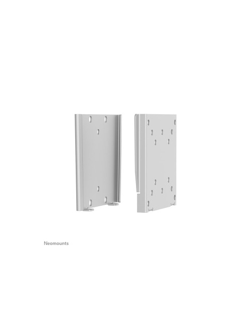 Neomounts FPMA-W25 Ultra-flat Monitor/TV mount wall - 10-30" - max 30 kg - VESA 50x50-100x100 - d 1,5 cm - silver