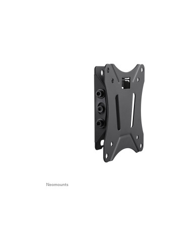 Neomounts NM-W60BLACK Tiltable monitor/TV mount wall - 10-30" - max 25 kg - VESA 75x75-100x100 - d 3,4 cm - black | Neomounts