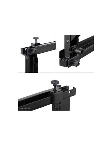 Neomounts WL95-800BL1 Videowall wall mount - 42-70" - max 35 kg - VESA 200x200-600x400 - d 7,8-26,6 cm - push-to-pop-out - micro