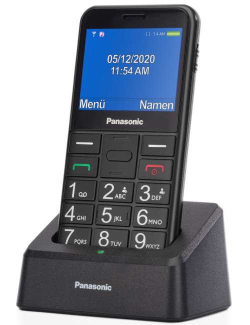 Panasonic | KX-TU155EXBN | Black | 2.4 " | TFT-LCD | microSD/microSDHC MB | Bluetooth | USB version micro USB | Built-in camera 