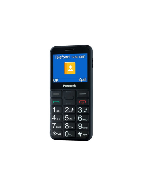 Panasonic | KX-TU155EXBN | Black | 2.4 " | TFT-LCD | microSD/microSDHC MB | Bluetooth | USB version micro USB | Built-in camera 