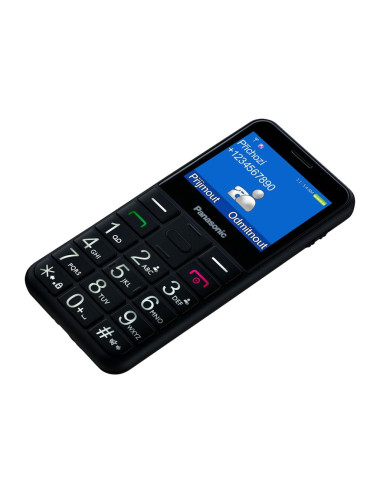 Panasonic | KX-TU155EXBN | Black | 2.4 " | TFT-LCD | microSD/microSDHC MB | Bluetooth | USB version micro USB | Built-in camera 