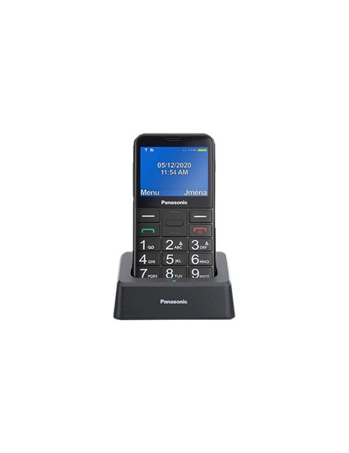 Panasonic | KX-TU155EXBN | Black | 2.4 " | TFT-LCD | microSD/microSDHC MB | Bluetooth | USB version micro USB | Built-in camera 
