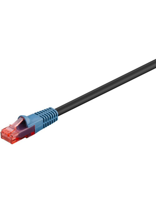 CAT 6 Outdoor-patch cable U/UTP | 94389 | Prewired, unshielded LAN cable with RJ45 plugs for connecting network components Doubl