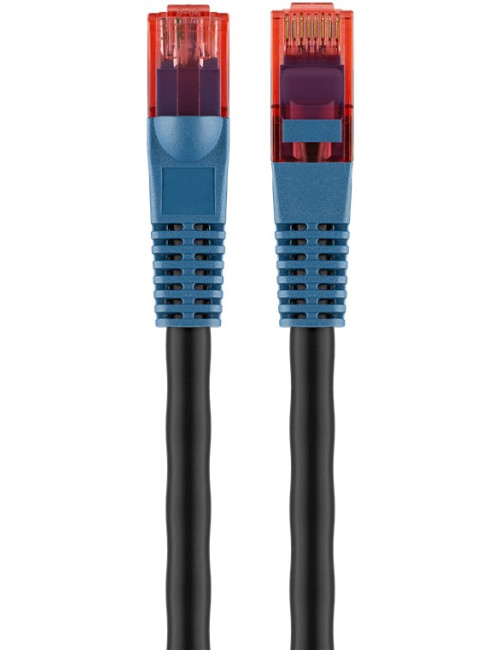 CAT 6 Outdoor-patch cable U/UTP | 94389 | Prewired, unshielded LAN cable with RJ45 plugs for connecting network components Doubl
