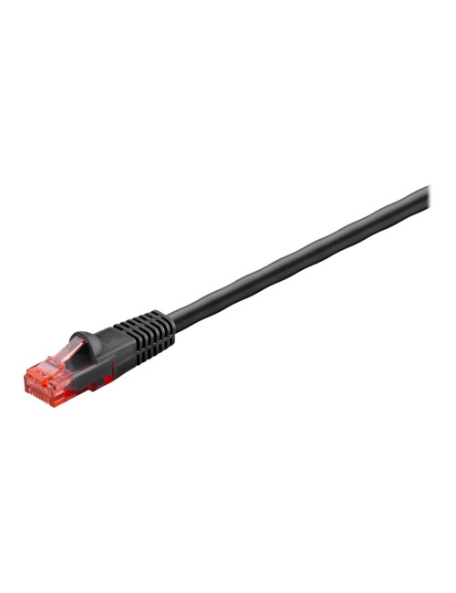 Goobay Outdoor Patch Cable | CAT 6/6A, U/UTP | AWG 24/1 | Length: 20 m | Black