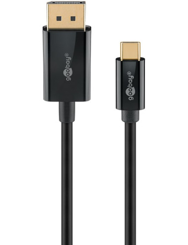 Goobay USB-C to DisplayPort Cable 4K at 60 Hz, 1 m | 75704