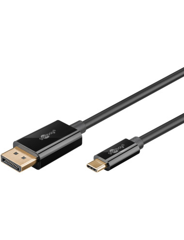 Goobay USB-C to DisplayPort Cable 4K at 60 Hz, 1 m | 75704