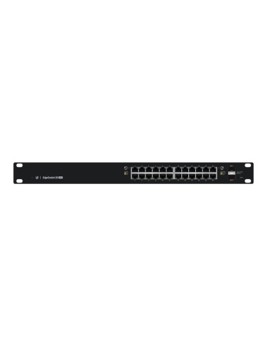 Ubiquiti | Switch | ES-24-250W | Web managed | Rackmountable | Gigabit Ethernet (copper) ports quantity 24 | SFP ports quantity 