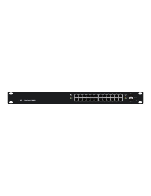 Ubiquiti | Switch | ES-24-250W | Web managed | Rackmountable | Gigabit Ethernet (copper) ports quantity 24 | SFP ports quantity 