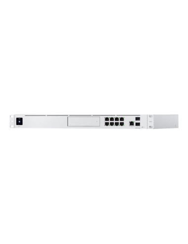 Ubiquiti | UniFi Multi-Application System with 3.5" HDD Expansion and 8 Port Switch | UDM-Pro | Web managed | Rackmountable | SF
