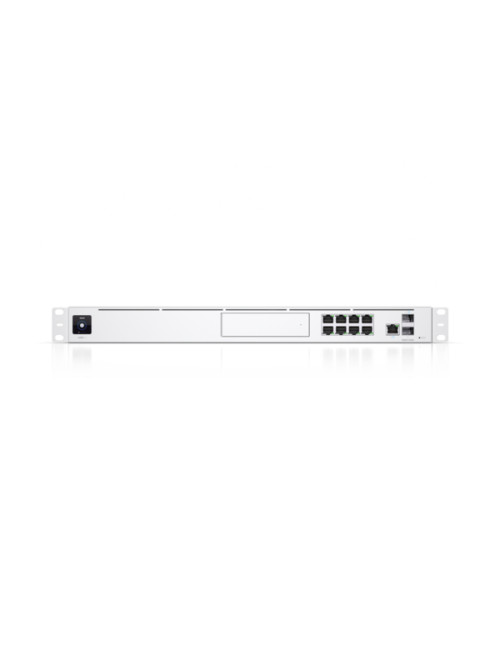 Ubiquiti | UniFi Multi-Application System with 3.5" HDD Expansion and 8 Port Switch | UDM-Pro | Web managed | Rackmountable | SF