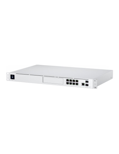 Ubiquiti | UniFi Multi-Application System with 3.5" HDD Expansion and 8 Port Switch | UDM-Pro | Web managed | Rackmountable | SF