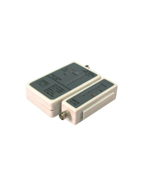 Logilink | Cable tester for RJ45 and BNC with remote unit