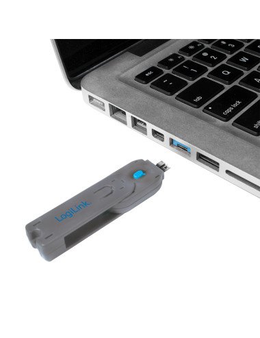 Logilink, USB port blocker (1x key and 8x locks), AU0045 | Logilink